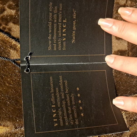 🇮🇹 2x Chocolate Vinci Couture Italian made Men's Beautiful Unique Blazer jacke - Picture 6 of 12